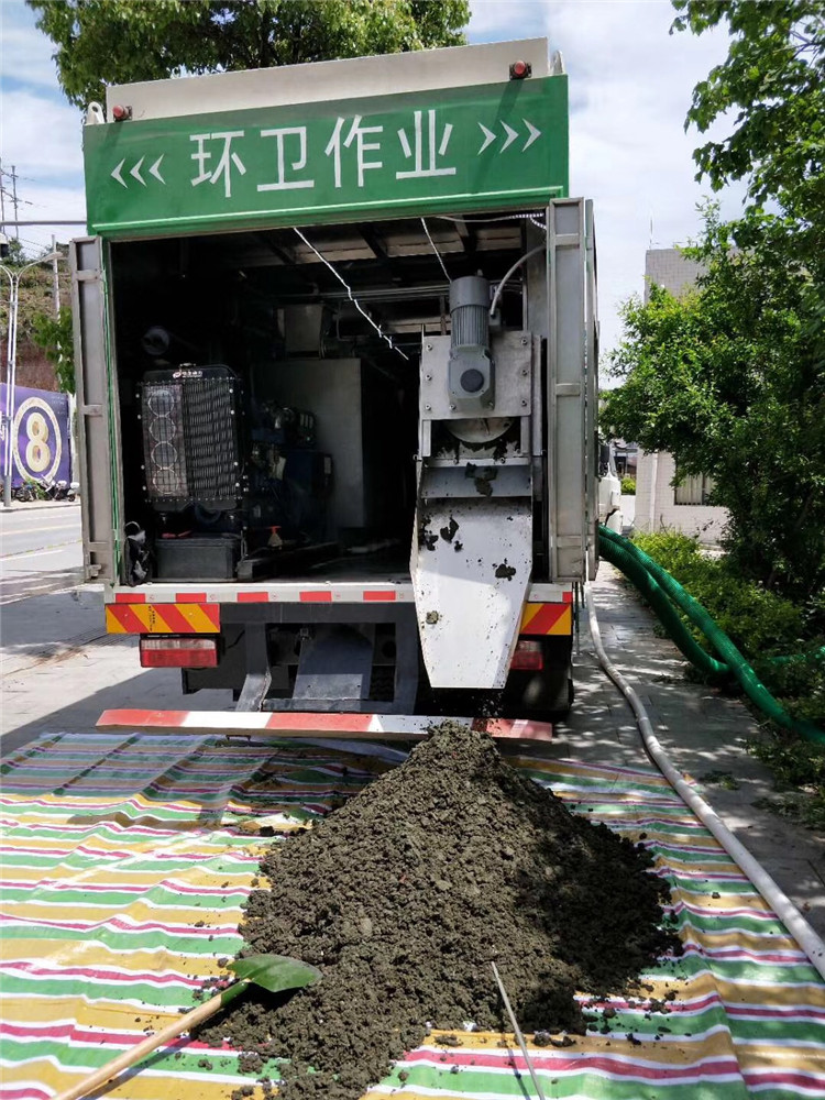 灵川淤泥干湿分离