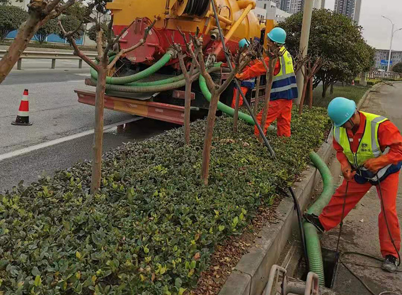 灵川市政管道清淤